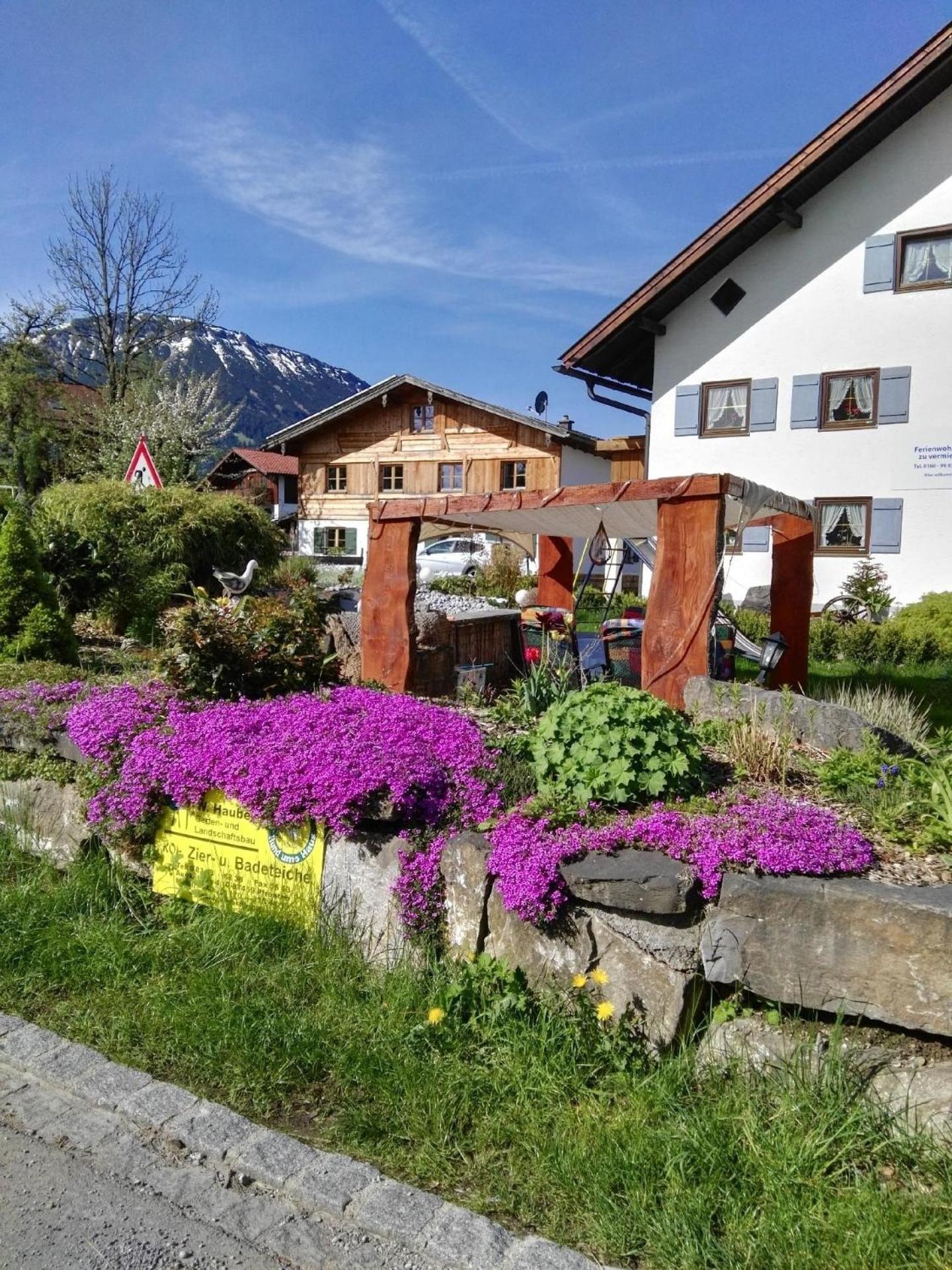 Gemuetliche Ferienwohnung In Urigem Bauernhaus Pfronten Buitenkant foto