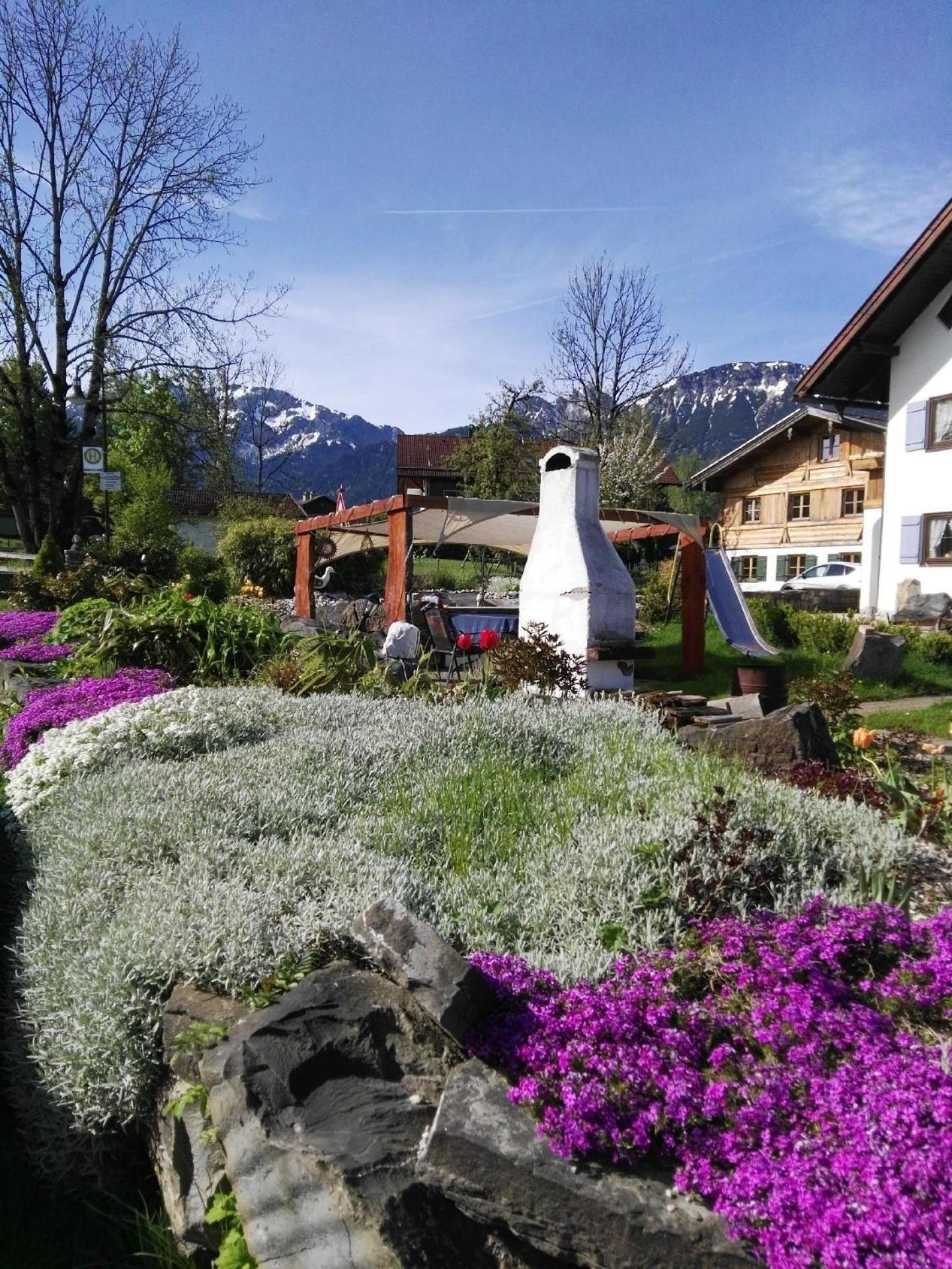 Gemuetliche Ferienwohnung In Urigem Bauernhaus Pfronten Buitenkant foto