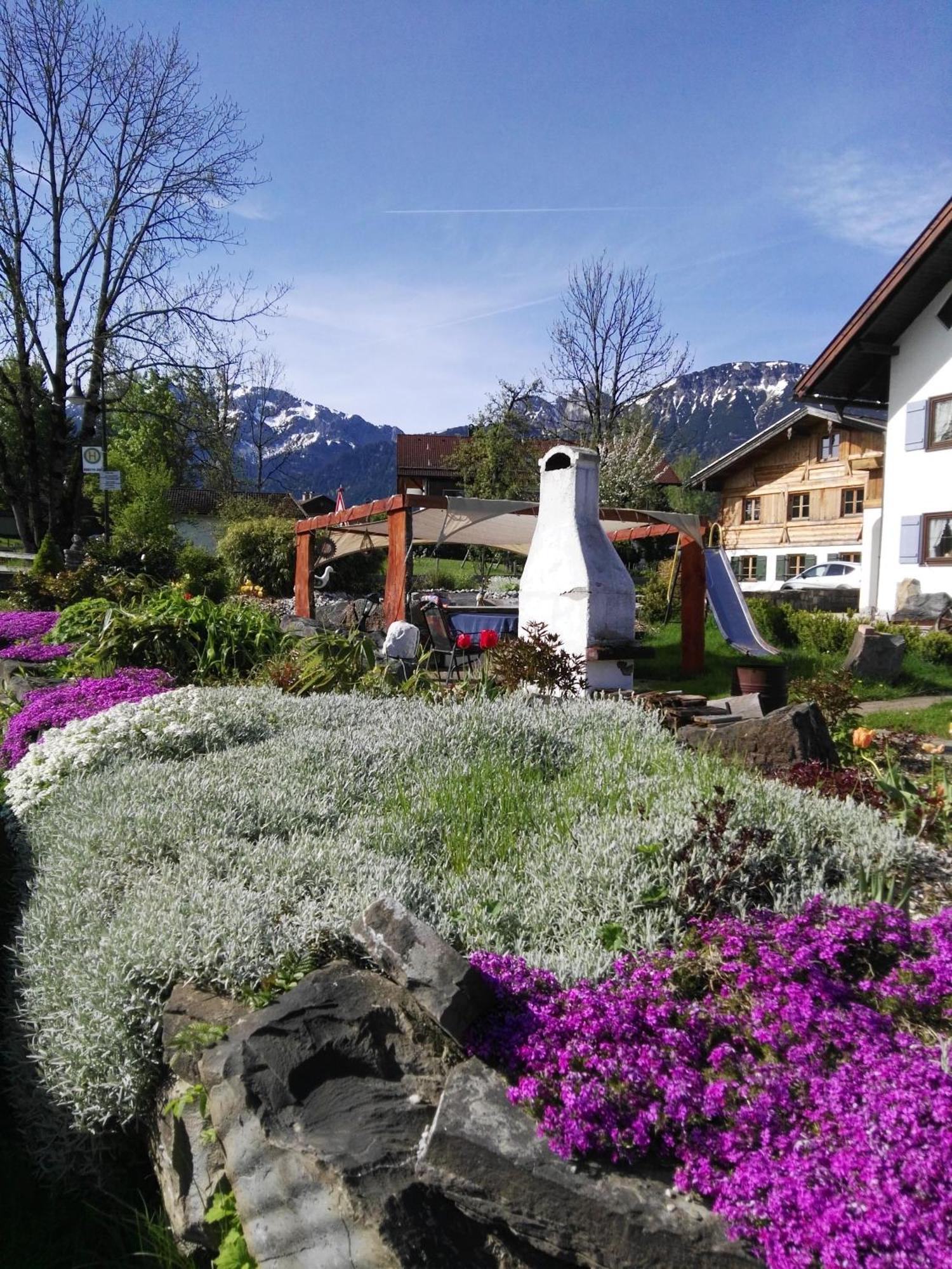 Gemuetliche Ferienwohnung In Urigem Bauernhaus Pfronten Buitenkant foto